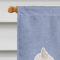 Berger Blanc Suisse Welcome Flag Canvas House Size BB8292CHF