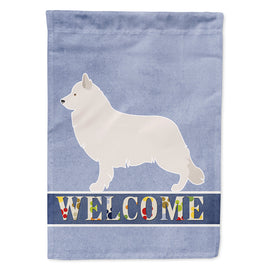 Berger Blanc Suisse Welcome Flag Canvas House Size BB8292CHF