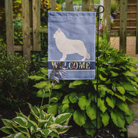 Berger Blanc Suisse Welcome Flag Garden Size BB8292GF