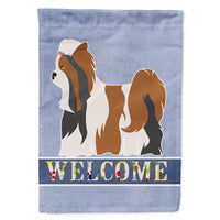 Biewer Terrier Welcome Flag Canvas House Size BB8308CHF