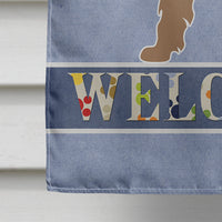 Berger Picard Welcome Flag Canvas House Size BB8321CHF