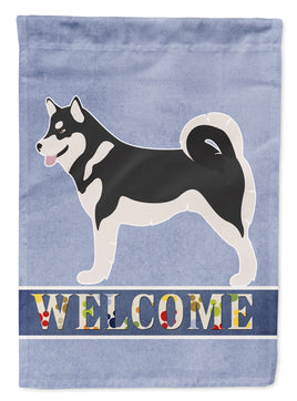 Alaskan Malamute Welcome Flag Garden Size BB8324GF