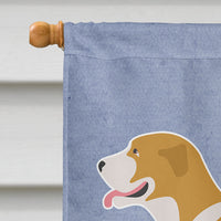 Belgium Mastiff Welcome Flag Canvas House Size BB8327CHF