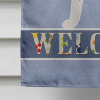 Belgium Mastiff Welcome Flag Canvas House Size BB8327CHF