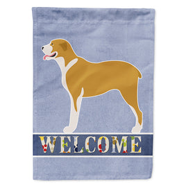 Belgium Mastiff Welcome Flag Canvas House Size BB8327CHF