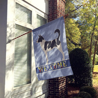 Canaan Dog Welcome Flag Canvas House Size BB8329CHF