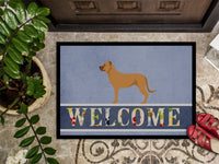 Alano Espanol Spanish Bulldog Indoor or Outdoor Mat 18x27 BB8344MAT