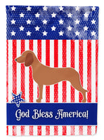 Bavarian Mountian Hound American Flag Garden Size BB8366GF