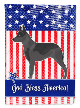 Australian Cattle Dog American Flag Garden Size BB8370GF