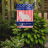 Berger Blanc Suisse American Flag Garden Size BB8373GF