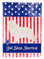 Berger Blanc Suisse American Flag Garden Size BB8373GF