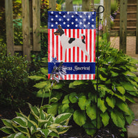 American Toy Fox Terrier American Flag Garden Size BB8387GF