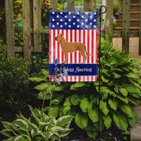 Alano Espanol Spanish Bulldog American Flag Garden Size BB8425GF