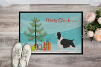 English Springer Spaniel Christmas Indoor or Outdoor Mat 18x27 BB8435MAT