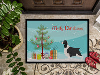 English Springer Spaniel Christmas Indoor or Outdoor Mat 18x27 BB8435MAT