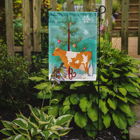 Guernsey Cow Christmas Flag Garden Size BB9188GF