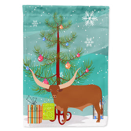 Ankole-Watusu Cow Christmas Flag Canvas House Size BB9190CHF