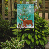 Ankole-Watusu Cow Christmas Flag Garden Size BB9190GF