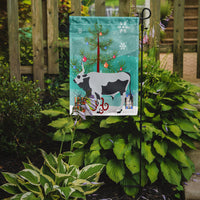 Hungarian Grey Steppe Cow Christmas Flag Garden Size BB9191GF