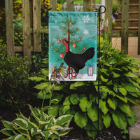 Naked Neck Chicken Christmas Flag Garden Size BB9206GF