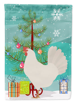 Leghorn Chicken Christmas Flag Garden Size BB9207GF