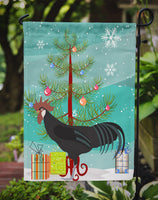 Minorca Ctalalan Chicken Christmas Flag Garden Size BB9208GF