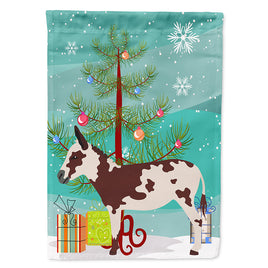 American Spotted Donkey Christmas Flag Canvas House Size BB9218CHF