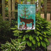 Zamorano-Leones Donkey Christmas Flag Garden Size BB9220GF