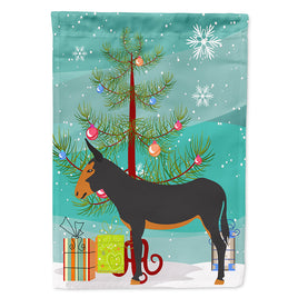 Catalan Donkey Christmas Flag Canvas House Size BB9222CHF