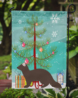 Sable Marten Christmas Flag Garden Size BB9236GF