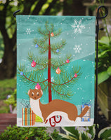 Weasel Christmas Flag Garden Size BB9237GF