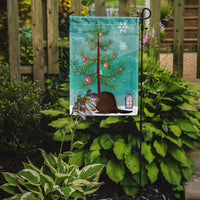 Eurasian Beaver Christmas Flag Garden Size BB9240GF