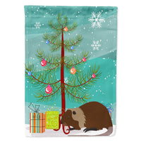 Coypu Nutria River Rat Christmas Flag Canvas House Size BB9246CHF