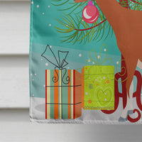 Toggenburger Goat Christmas Flag Canvas House Size BB9248CHF