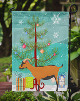 Oberhasli Goat Christmas Flag Garden Size BB9255GF