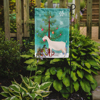 Saanen Goat Christmas Flag Garden Size BB9256GF