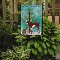 Jamnapari Goat Christmas Flag Garden Size BB9257GF