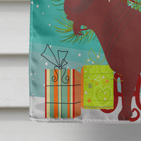 Kalahari Red Goat Christmas Flag Canvas House Size BB9258CHF