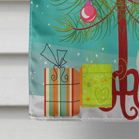 Buff Grey Back Goose Christmas Flag Canvas House Size BB9268CHF