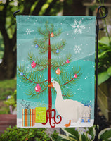 Sebastopol Goose Christmas Flag Garden Size BB9269GF