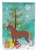 Hannoverian Horse Christmas Flag Garden Size BB9276GF