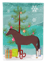 English Thoroughbred Horse Christmas Flag Garden Size BB9280GF