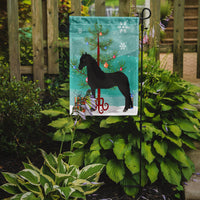 Friesian Horse Christmas Flag Garden Size BB9282GF