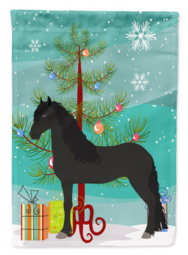 Friesian Horse Christmas Flag Garden Size BB9282GF