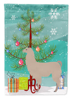 Llama Christmas Flag Canvas House Size BB9283CHF