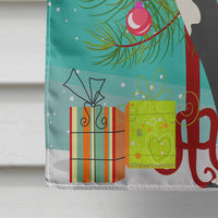 Llama Q' Ara Christmas Flag Canvas House Size BB9285CHF