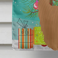 Alpaca Suri Christmas Flag Canvas House Size BB9287CHF