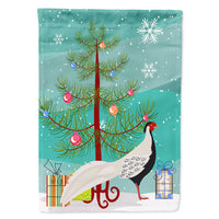 Silver Pheasant Christmas Flag Canvas House Size BB9296CHF