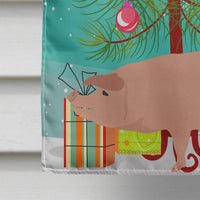 American Landrace Pig Christmas Flag Canvas House Size BB9299CHF