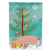 American Landrace Pig Christmas Flag Canvas House Size BB9299CHF